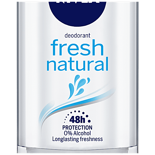 Nivea Women Deodorant Roll On - Fresh Natural, Long Lasting Freshness & 48h Protection, 50 ml  