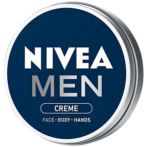 Nivea Men Creme - Non Greasy Moisturiser Cream For Face, Body & Hands, 30 ml  