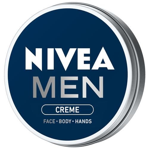 Nivea Men Creme - Non Greasy Moisturizer Cream for Face, Body & Hands, 75 ml  