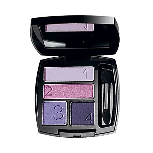Avon True Color Eye Shadow Quad, 7 g Purple Pop 