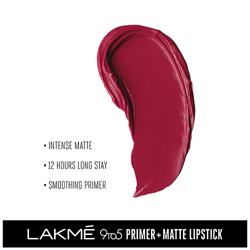 Buy Lakme 9 To 5 Matte Lip Color 36 Gm Berry Base Mr 11 Online At Best