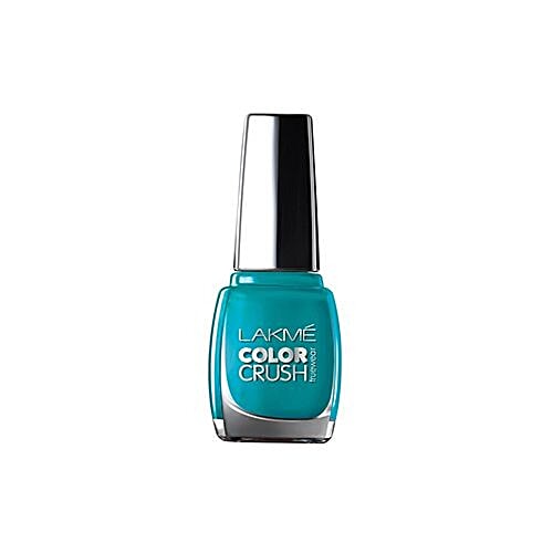 Lakme True Wear Nail Color, 9 ml Blue 27 