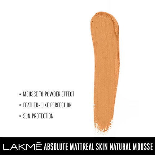 Lakme Absolute Skin Natural Mousse, 25 g Golden Light 04 