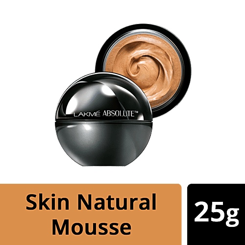 Lakme Absolute Skin Natural Mousse, 25 g Golden Light 04 