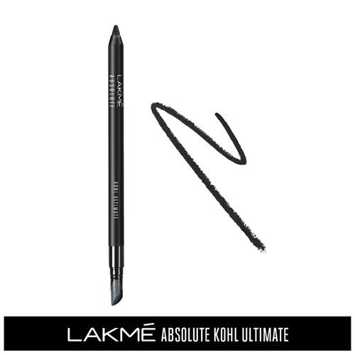 Lakme Absolute Ultimate Kohl, 1.2 g  Smudge-Proof, Water-Resistant