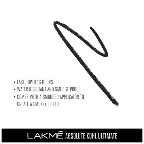 Lakme Absolute Ultimate Kohl, 1.2 g  