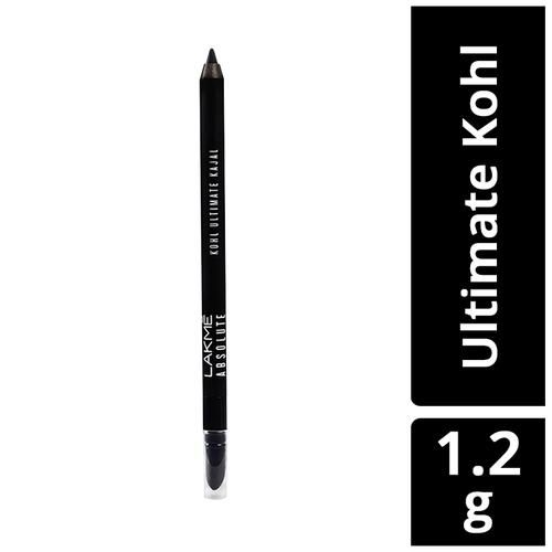 Lakme Absolute Ultimate Kohl, 1.2 g  Smudge-Proof, Water-Resistant