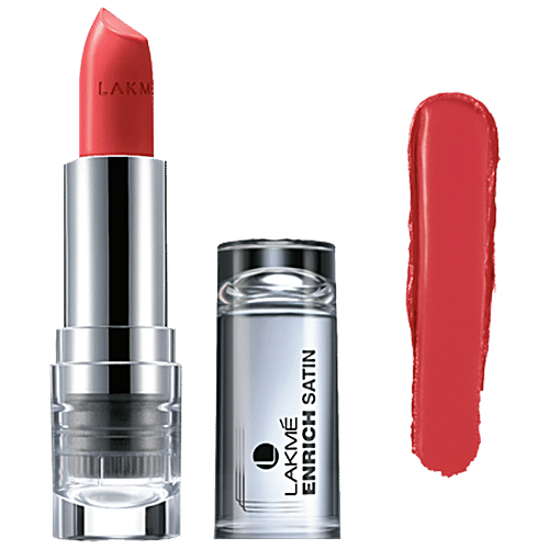 Lakme Enrich Satins Lip Colour, 4.3 g Shade P147 