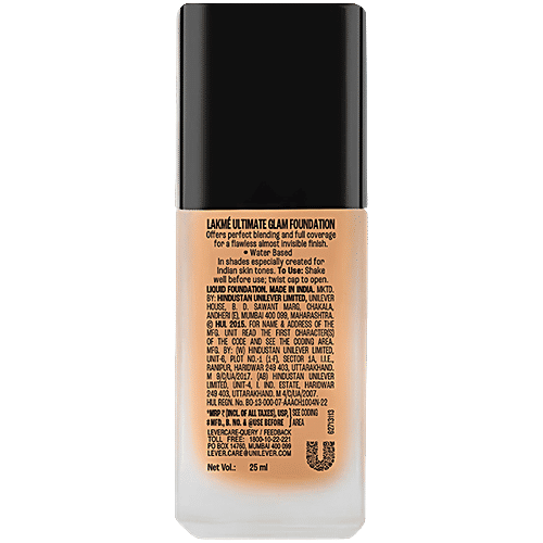 Lakme Invisible Finish SPF 8 Foundation, 25 ml Shade 01 