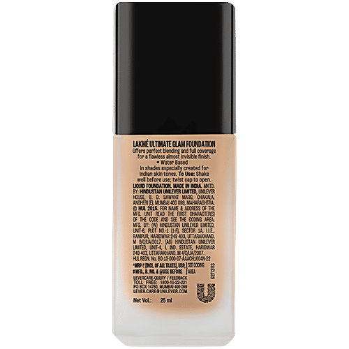 Lakme Invisible Finish SPF 8 Foundation, 25 ml Shade 02 
