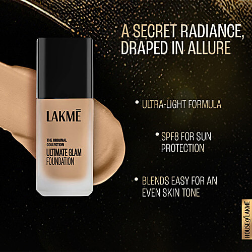 Lakme Ultimate Glam Foundation, Shade 02, 25 ml Shade 02