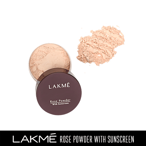 Lakme Rose Face Powder, 40 g Soft Pink 