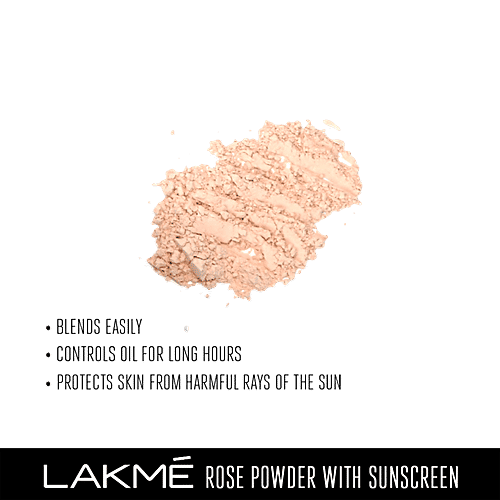 Lakme Rose Face Powder, 40 g Soft Pink 