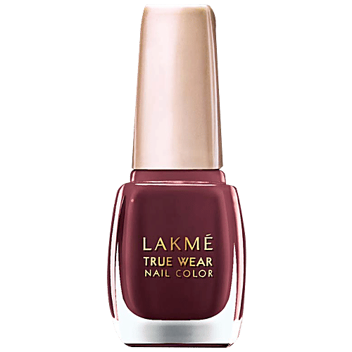 Lakme True Wear Nail Color, 9 ml Reds & Maroons 401 