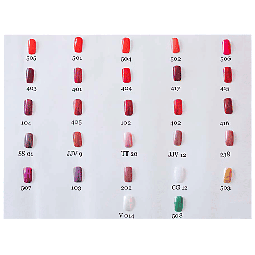 Lakme True Wear Nail Color, 9 ml Reds & Maroons 401 
