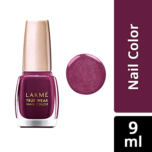 Lakme True Wear Nail Color, 9 ml Reds & Maroons 403 
