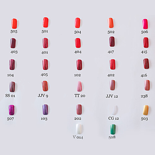 Lakme True Wear Nail Color, 9 ml Reds & Maroons 404 Chip Resistant