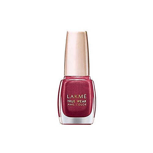 Lakme True Wear Nail Color, 9 ml Reds & Maroons D417 