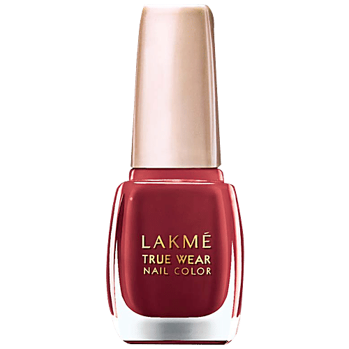 Lakme True Wear Nail Color, 9 ml Shade D415 
