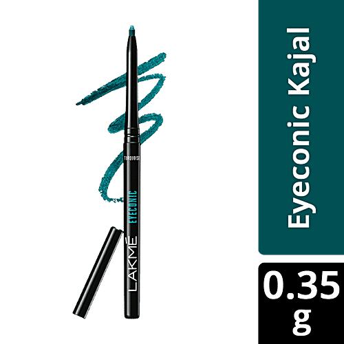 Lakme Eyeconic Kajal, 0.35 g Turquoise 