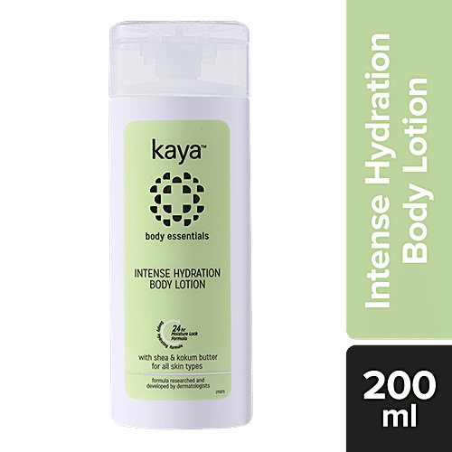 Kaya Clinic Intense Hydration Body Lotion - For All Skin Types, With Shea & Kokum Butter, 200 ml  