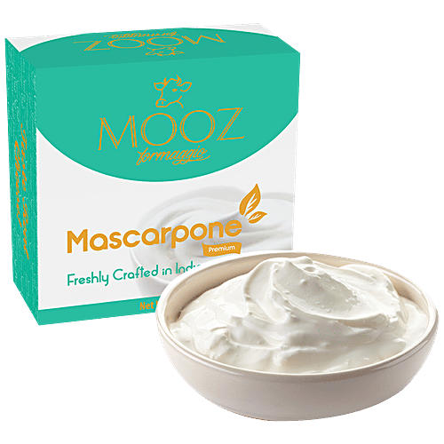 Mooz Mascarpone, 150 g  Soft, Velvety Texture