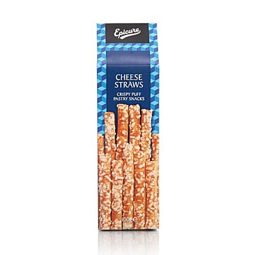 Buy Epicure Snacks Cheese Straws Crispy Puff Pastry 100 Gm Online At