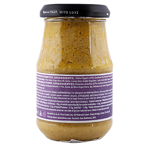 Buy Jamie Oliver Pesto Yellow Pepper & Pecorino Online at Best Price