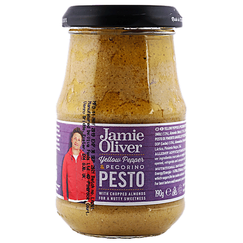 Buy Jamie Oliver Pesto Yellow Pepper & Pecorino Online at Best Price