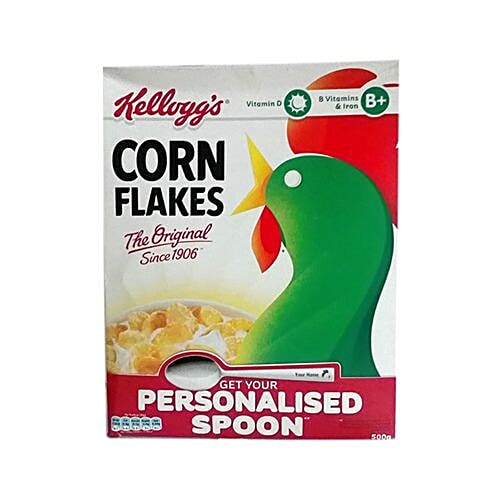 Kellogg's Cereals - Corn Flakes Imported, 500 g  