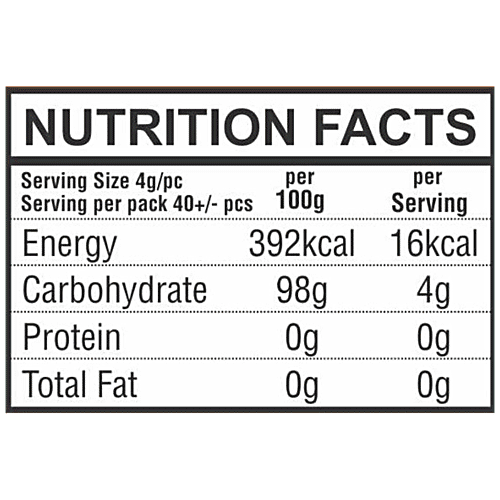 4Fruitz Premium Toffee - Almond, 200 g  