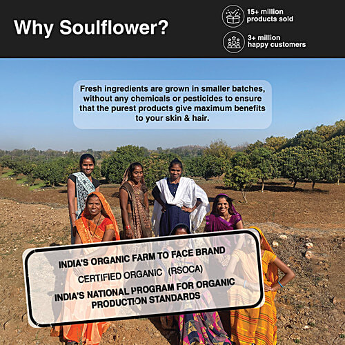 Soulflower Rosemary Essential Oil - For Hair Fall Control & Growth, Clinically Proven, 30 ml  Natural Haircare