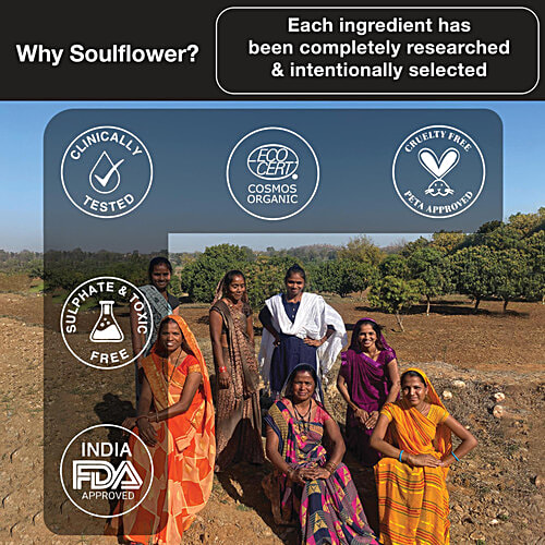 Soulflower Epsom Lavender Bath Salt - Body & Foot Spa, Muscle Pain, Clinically Tested, 500 g  