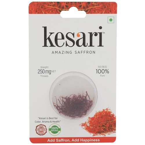 Kesari Saffron, 250 mg  100% Pure & Natural