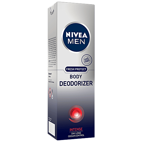 Nivea Gas Free Deodorant - Intense, Daylong Odour Control, 120 ml Gas Free