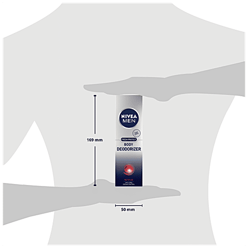 Nivea Gas Free Deodorant - Intense, Daylong Odour Control, 120 ml Gas Free