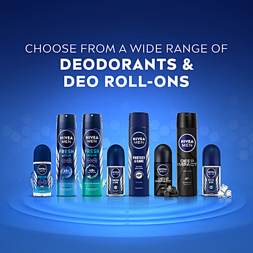 Nivea Deodorant Protect & Care Derma 48h Active Protection, 150 ml No Skin Irritation, 48h Odour Protection, 0% Alcohol