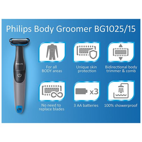 philips men's body hair trimmer