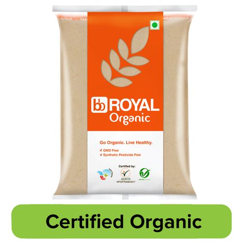 BB Royal Organic - Whole Wheat Multi Grain Atta/Godihittu, 1 kg  GMO Free