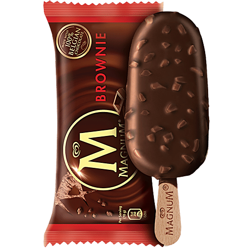 Buy kwality walls Magnum Ice Cream Brownie 70 gm Online at Best Price