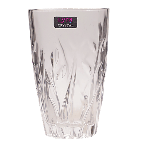 Lyra Water/Juice Glass - Crystal Garden Hi Ball, 280 ml (Pack of 6) 