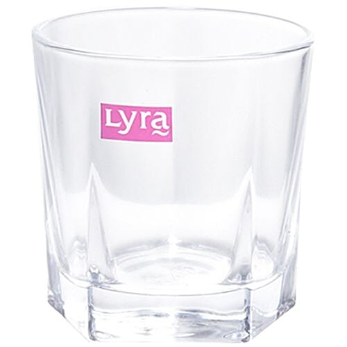 Lyra Juice Whisky Glass - Jupiter, 200 ml (Pack of 6) 