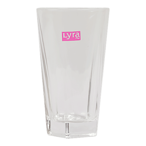 Lyra Water/Juice Glass  - Jupiter Long Glass, 350 ml (Pack of 6) 