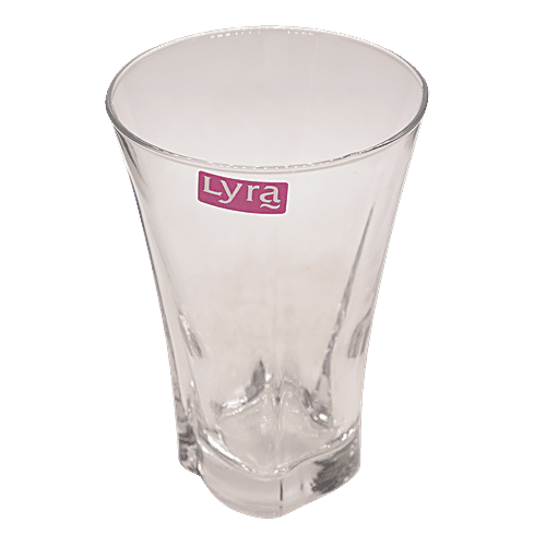 Lyra Water Juice Glass - Truva, 350 ml (Pack of 6) 
