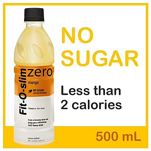 Buy Fit O Slim Soft Drink Mango Flavour 500 Ml Online At Best Price of