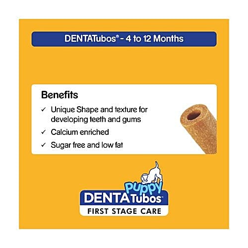 pedigree puppy tubos