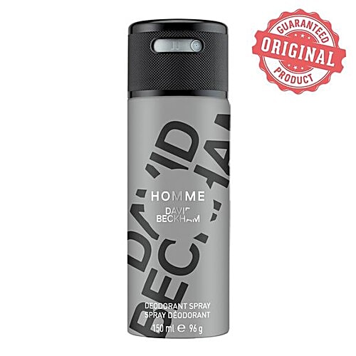 David Beckham Homme Deodorant Spray, 150 ml  