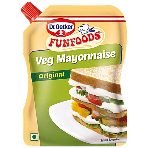 Buy Funfoods Mayonnaise Veg 875 Gm Online At Best Price of Rs 193.50