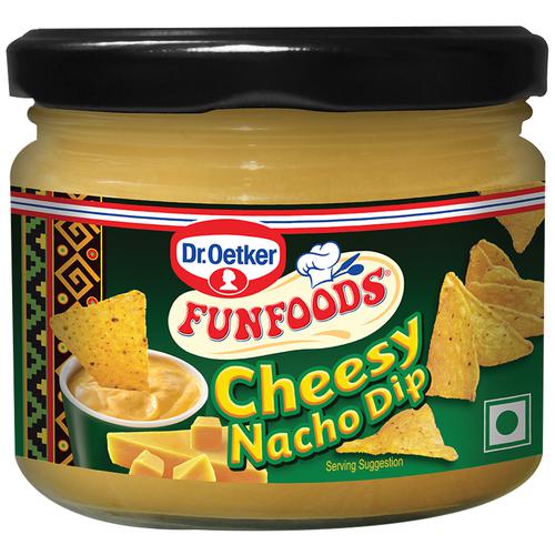 Dr. Oetker FunFoods Cheesy Nacho Dip, 275 g Pet Jar 