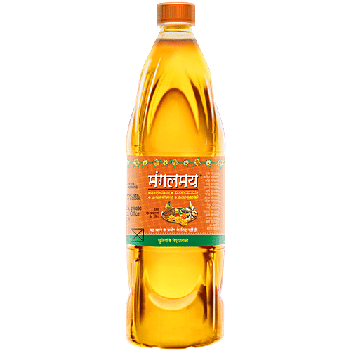 Mangalmai Pooja Oil, 450 ml Bottle Perfect for Spiritual Purposes
 Brings Health, Wealth & Happiness
